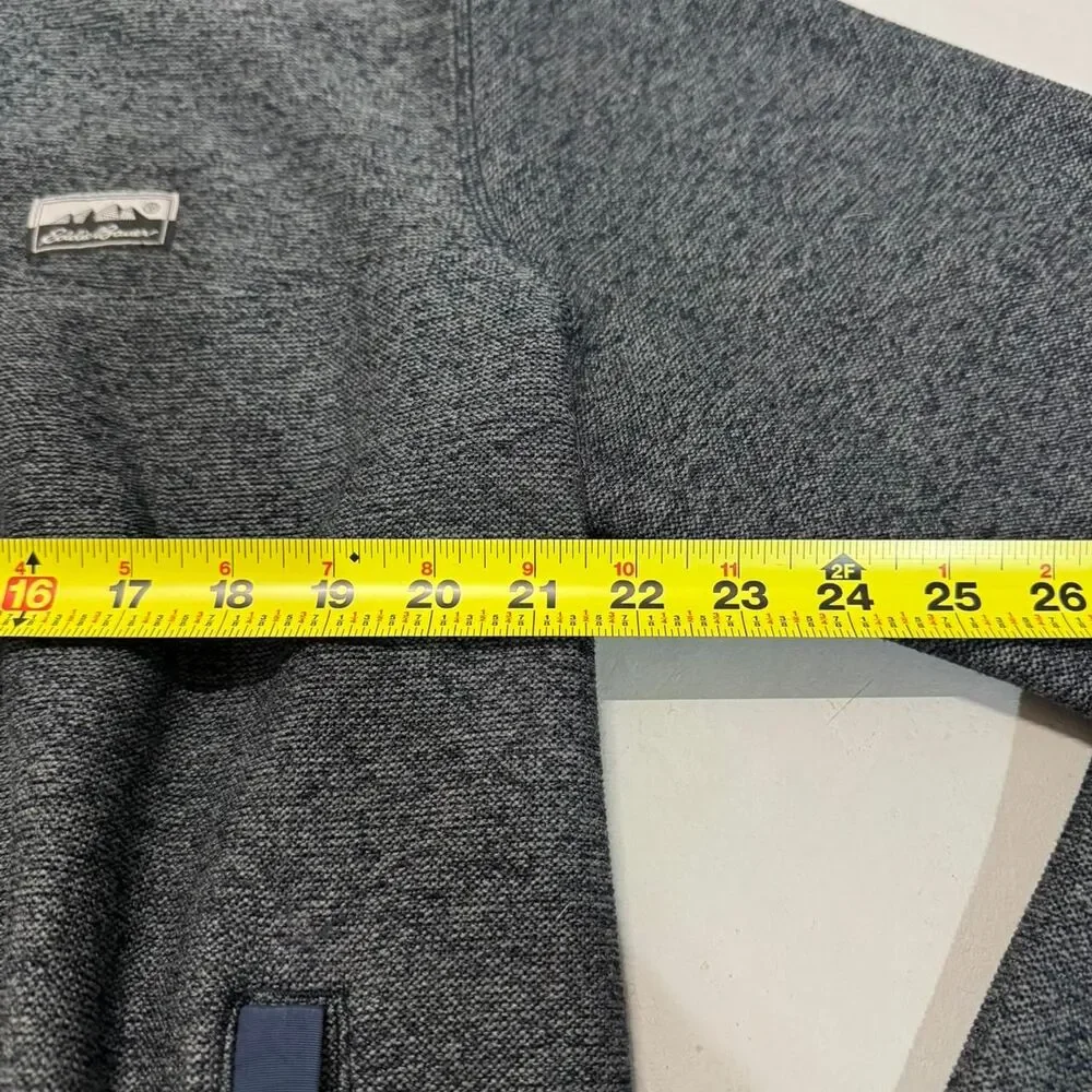 Eddie-bauer Men's Blue and Grey Jumper